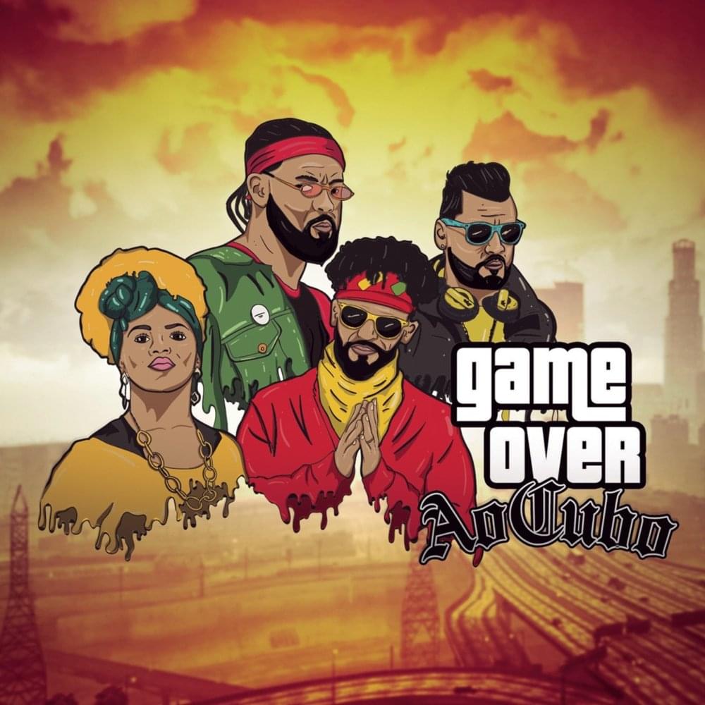 Album cover art for "Game Over" by Ao Cubo