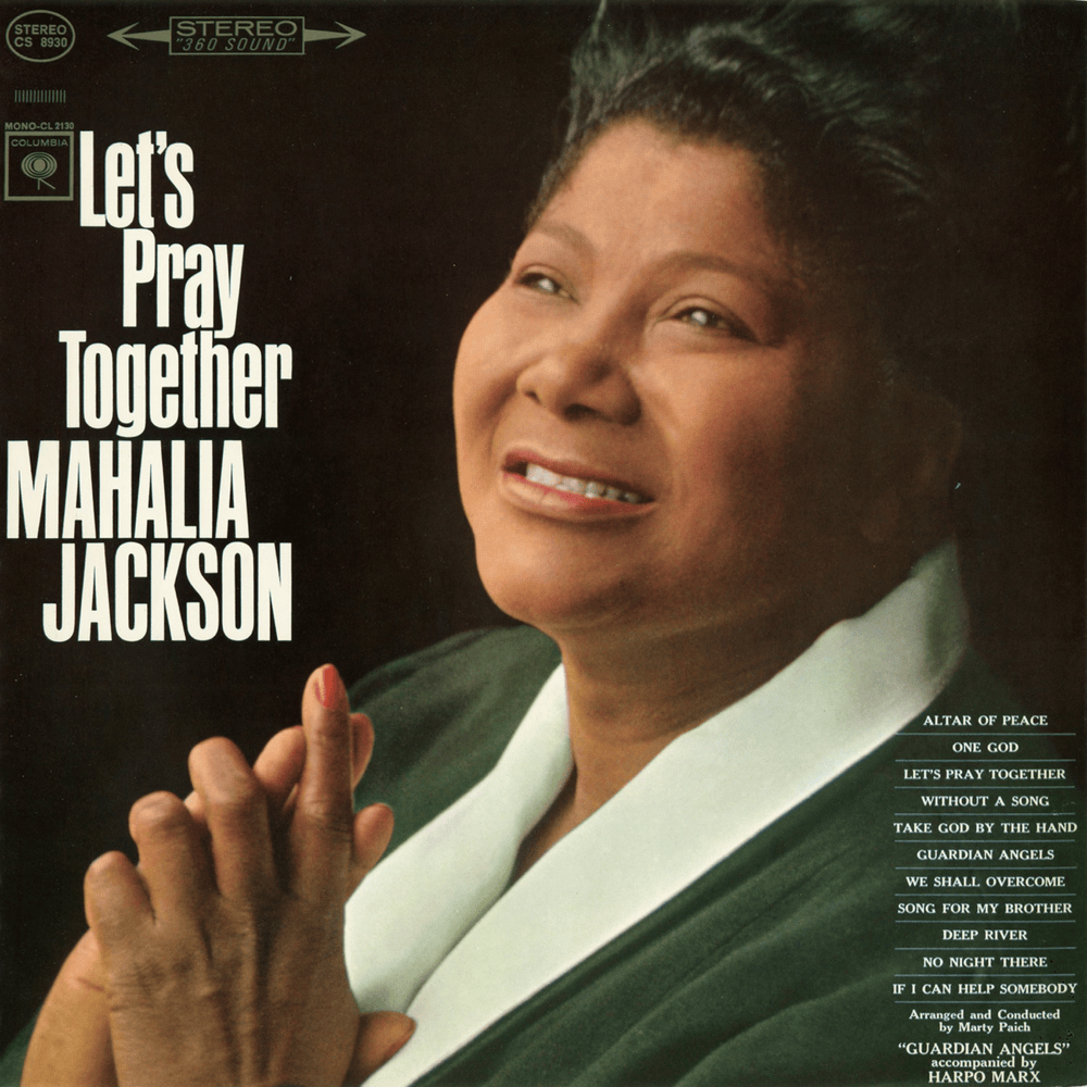 Album cover art for "Deep River" by Mahalia Jackson