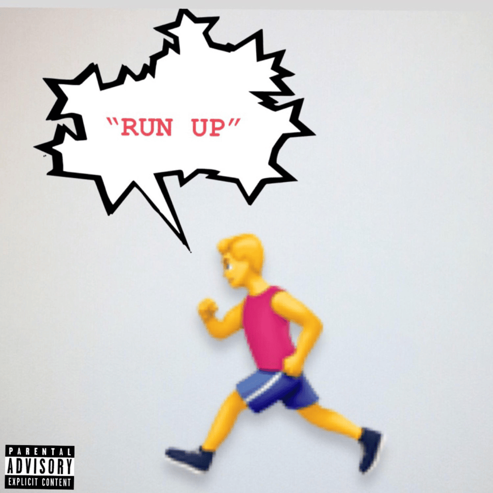 Album cover art for "Run Up" by Davante FRE$H