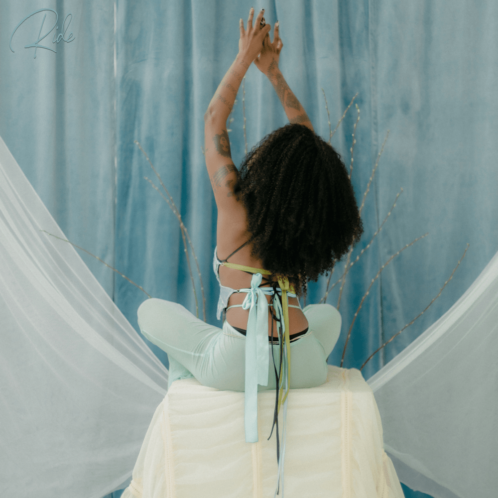 Album cover art for "Ride" by Sabina Ddumba