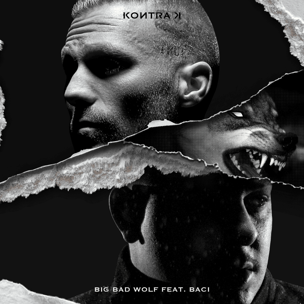Album cover art for "Big Bad Wolf" by Kontra K & BACI
