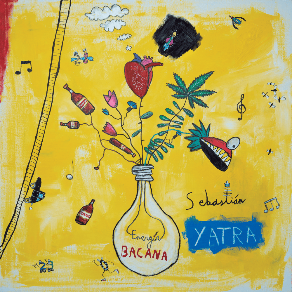 Album cover art for "Energía Bacana" by Sebastián Yatra