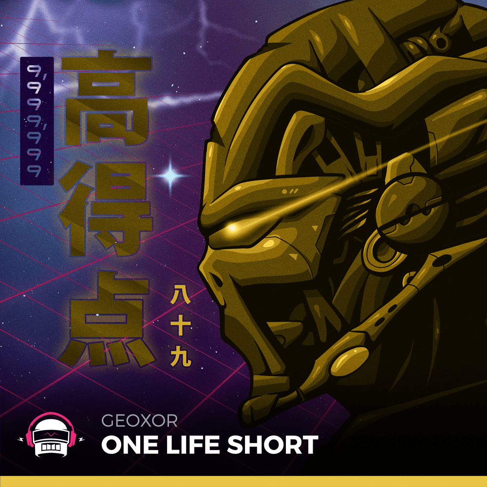 Album cover art for "One Life Short" by Geoxor