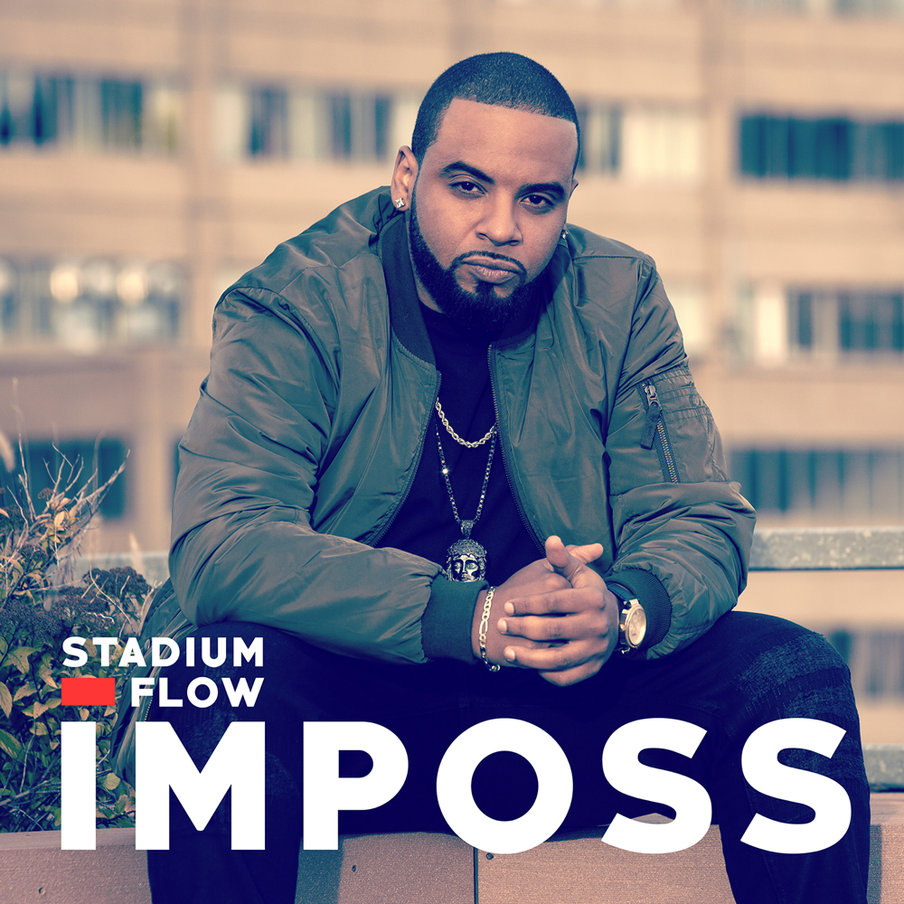 Album cover art for "Stadium Flow" by Imposs