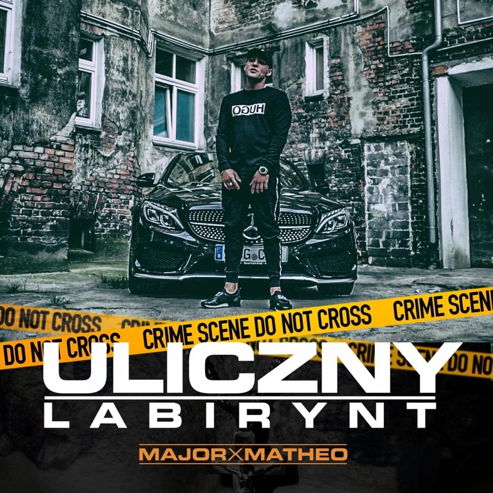 Album cover art for "Uliczny labirynt" by Major SPZ