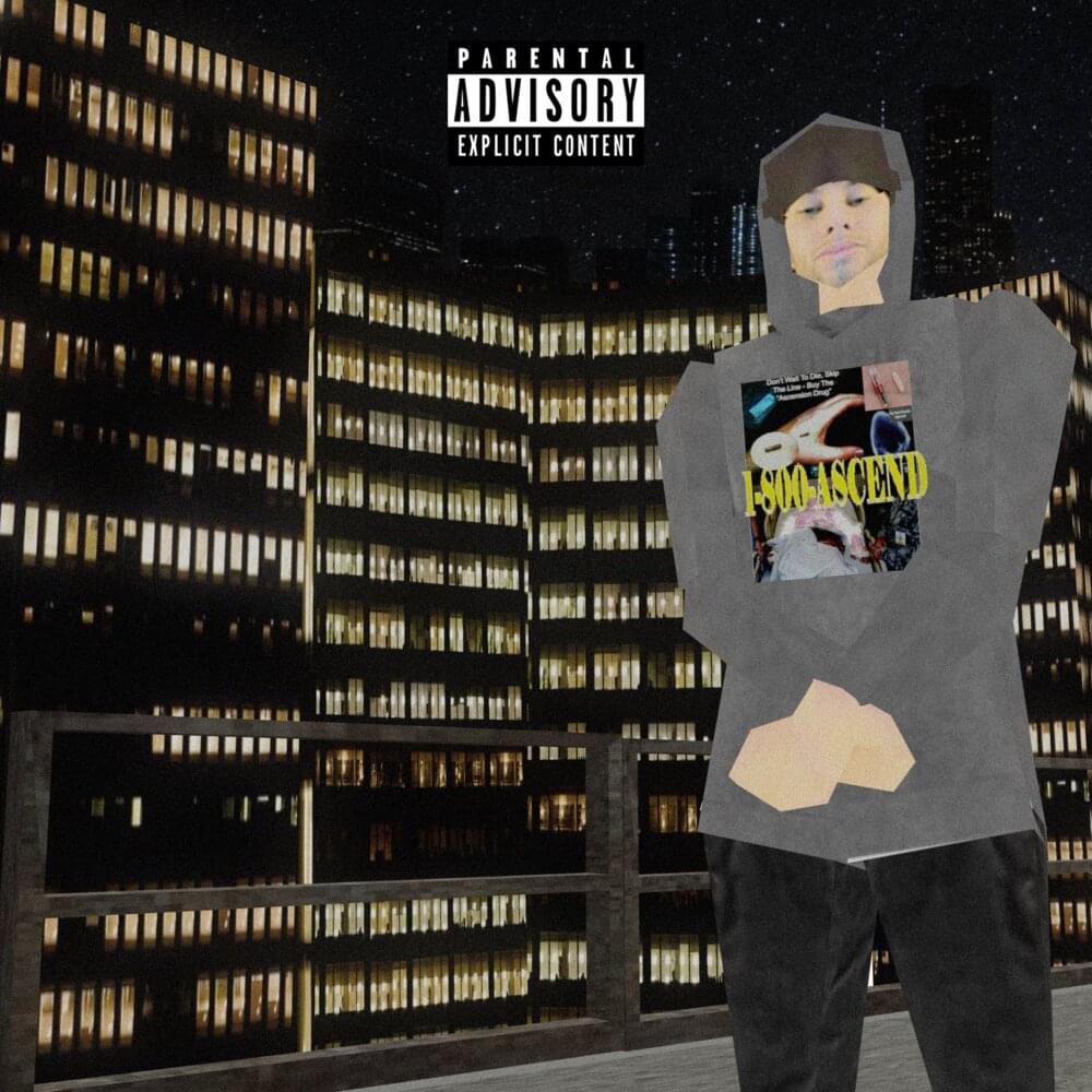 Album cover art for "High Ping" by REPTILIAN GOD MANA & BONES