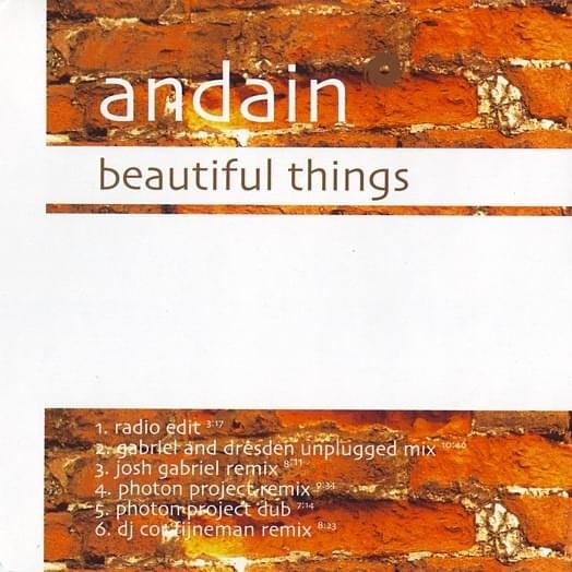 Beautiful Things (DJ Cor Fijneman remix) by Andain