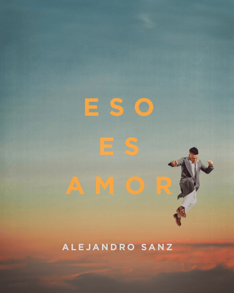 Album cover art for "Eso es amor" by Alejandro Sanz