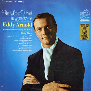 Album cover art for "Misty Blue" by Eddy Arnold