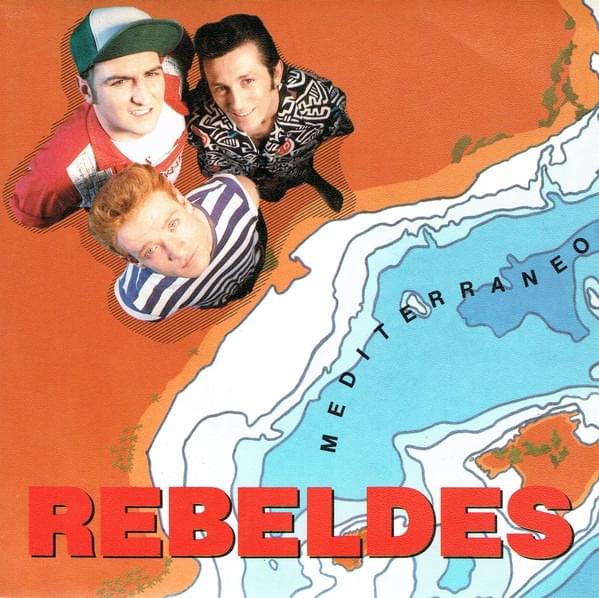 Album cover art for "Mediterráneo" by Los Rebeldes