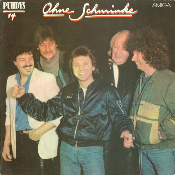 Album cover art for "Ohne Schminke" by Puhdys