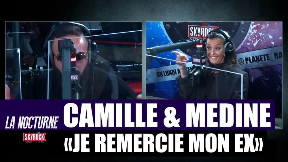 Album cover art for "Je remercie mon ex (Remix)" by Camille Lellouche
