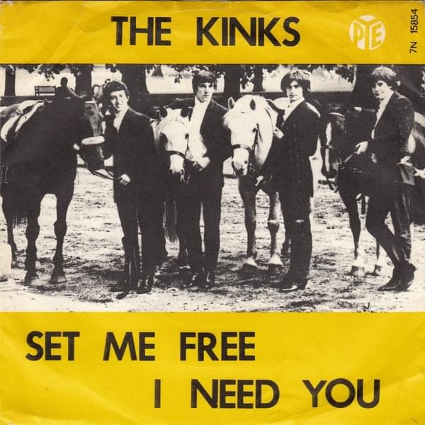 Album cover art for "I Need You" by The Kinks