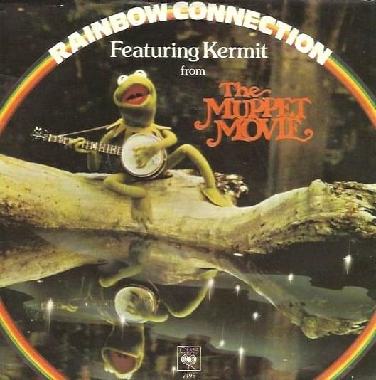 Album cover art for "Rainbow Connection" by Kermit the Frog
