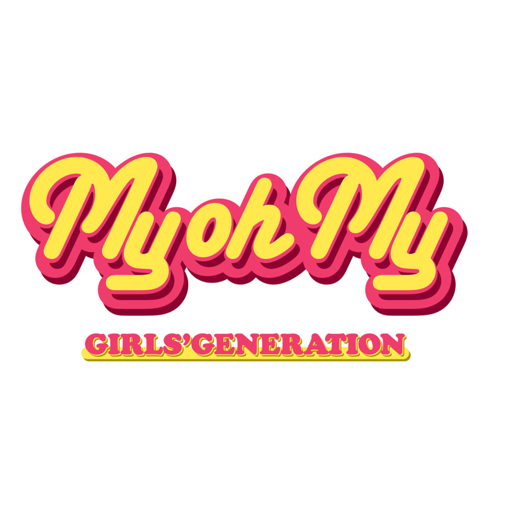 Album cover art for "My oh My" by Girls’ Generation (소녀시대)