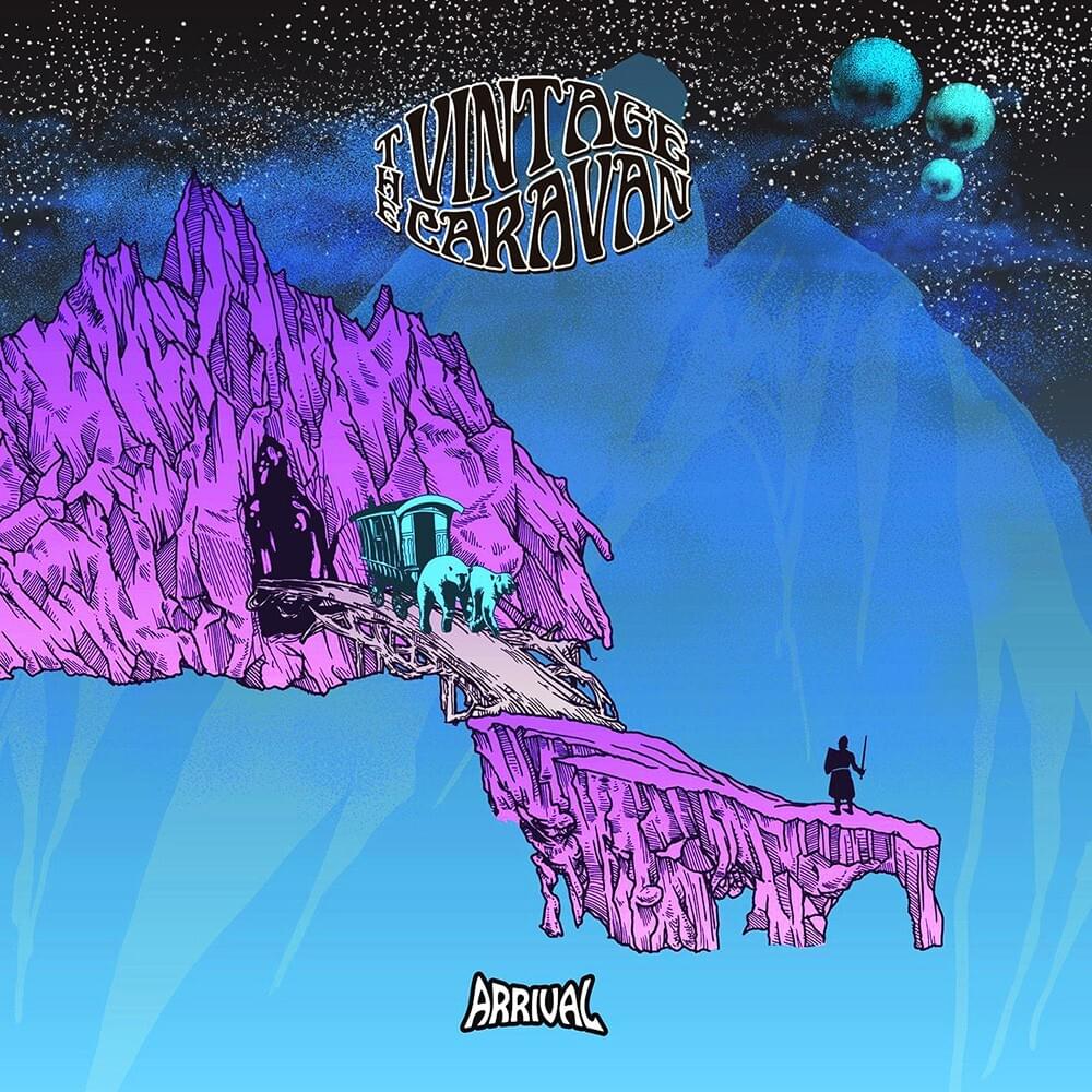 Album cover art for "Crazy Horses" by The Vintage Caravan