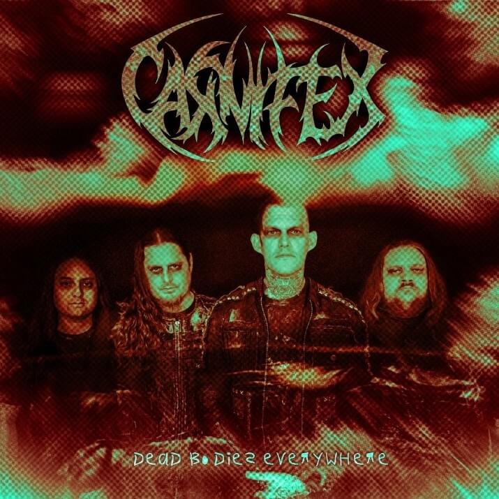 Album cover art for "Dead Bodies Everywhere" by Carnifex