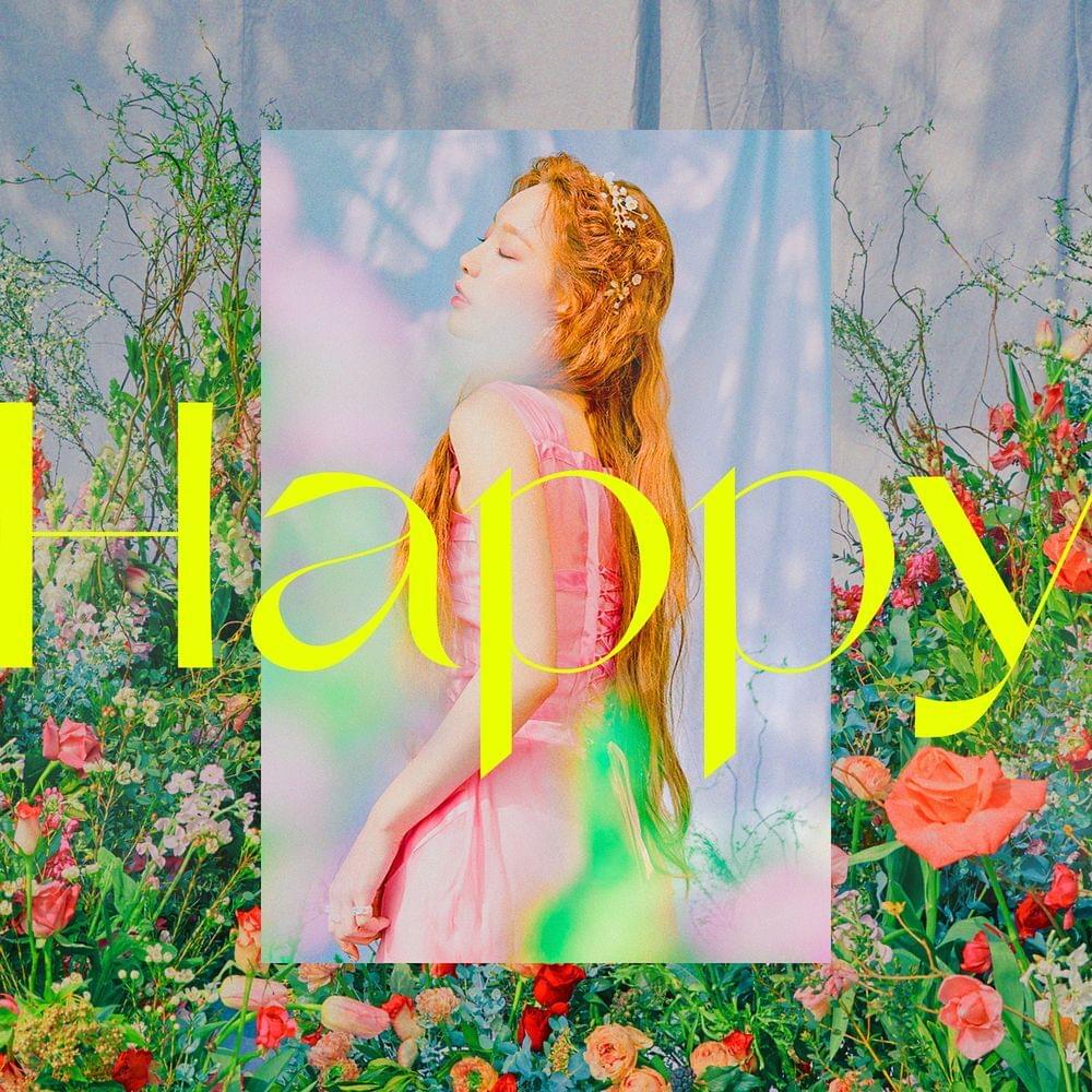 Album cover art for "Happy" by TAEYEON (태연)