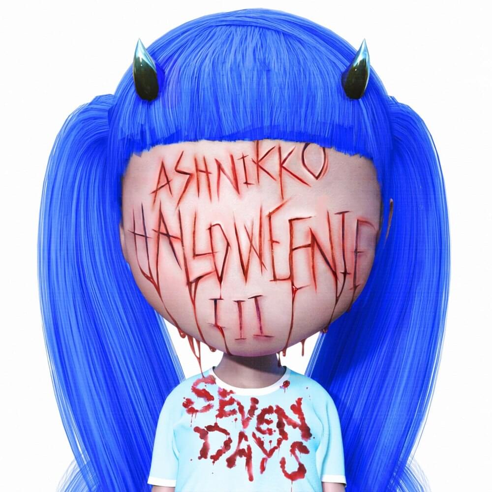 Album cover art for "Halloweenie III: Seven Days" by Ashnikko