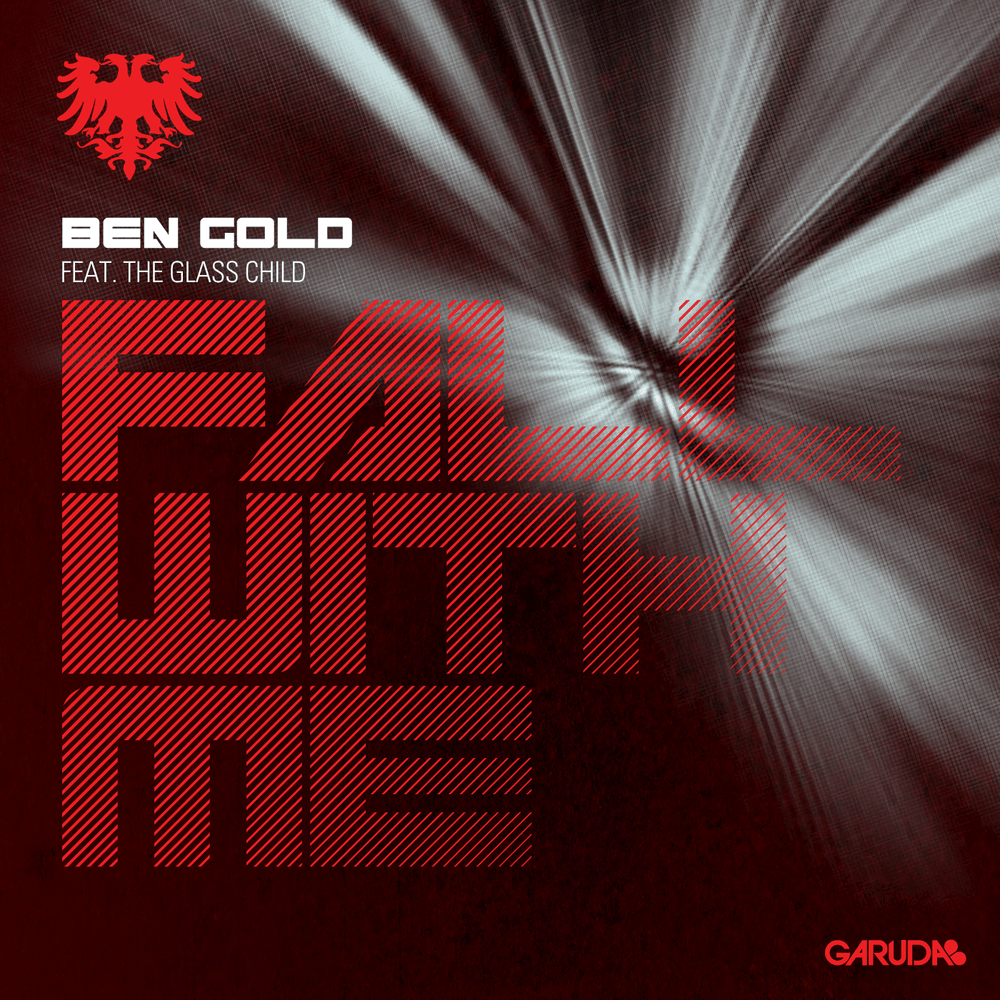 Album cover art for "Fall With Me" by Ben Gold & The Glass Child