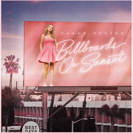 Album cover art for "Billboards On Sunset" by Sarah Reeves