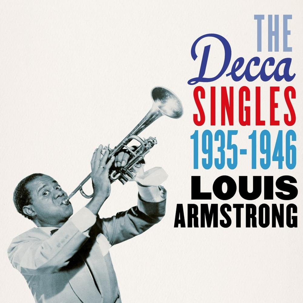 Album cover art for "Once In A While" by Louis Armstrong