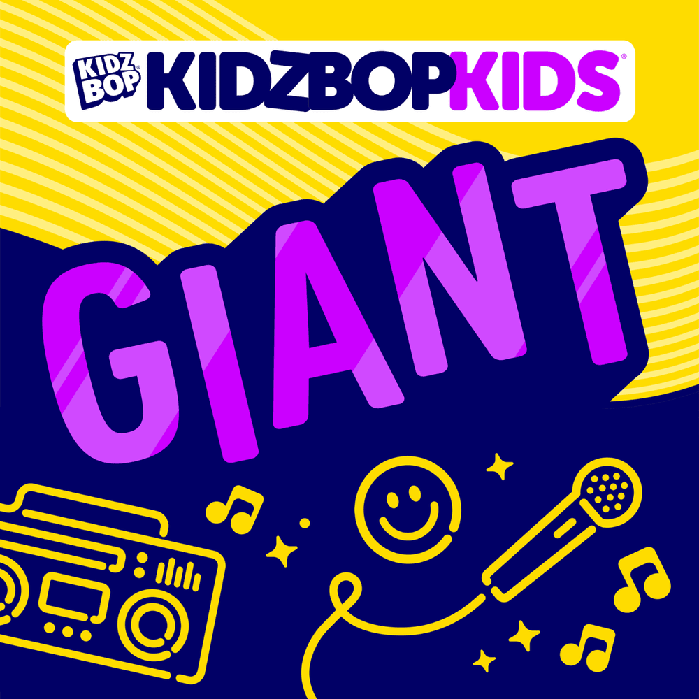 Album cover art for "Giant" by KIDZ BOP Kids
