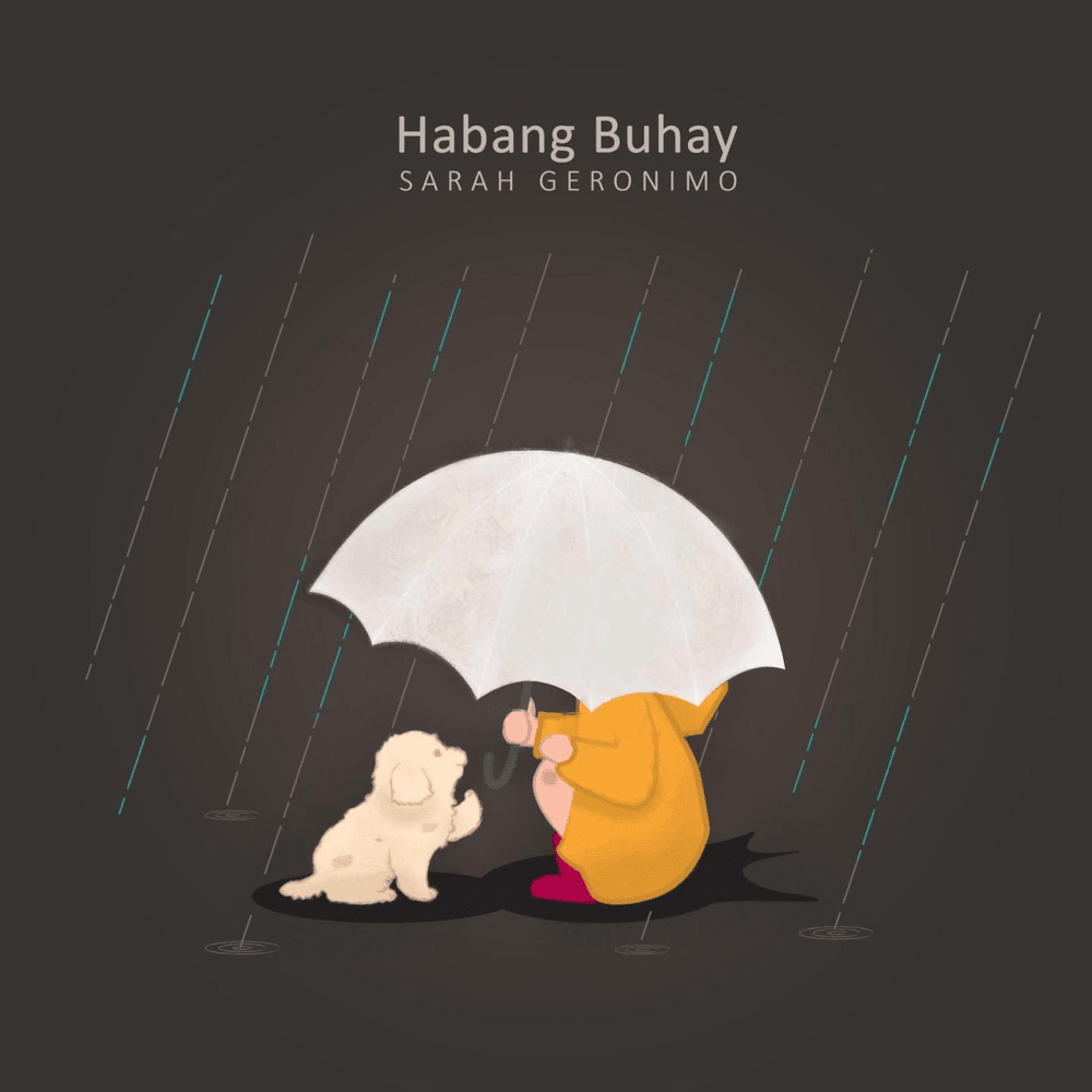 Album cover art for "Habang Buhay" by Sarah Geronimo
