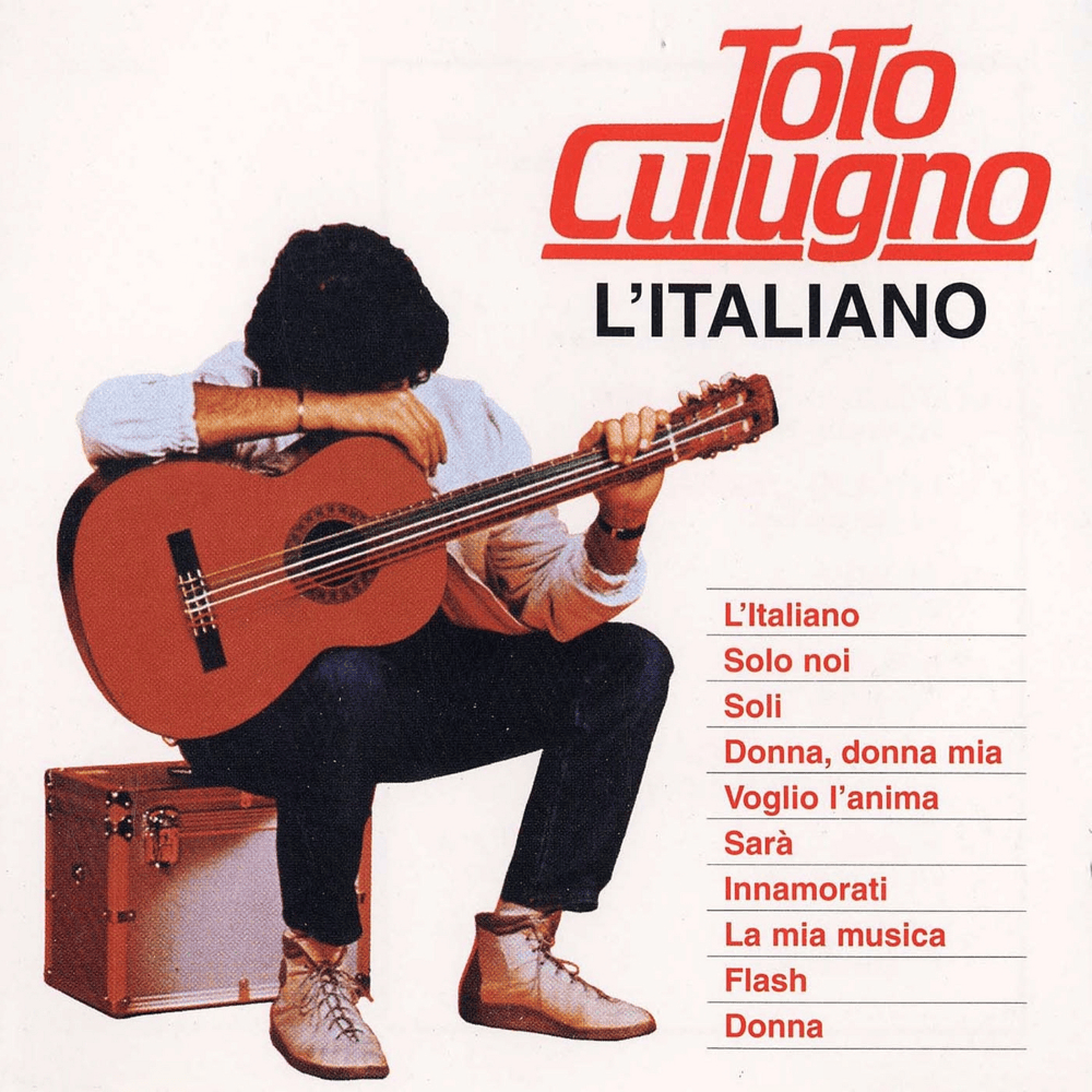 Album cover art for "L’italiano" by Alice