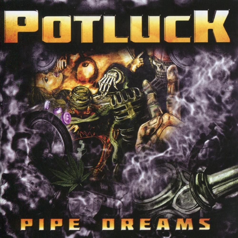 Album cover art for "Stoner Bitch" by Potluck & Kottonmouth Kings