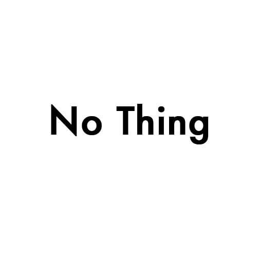 Cover image for No Thing