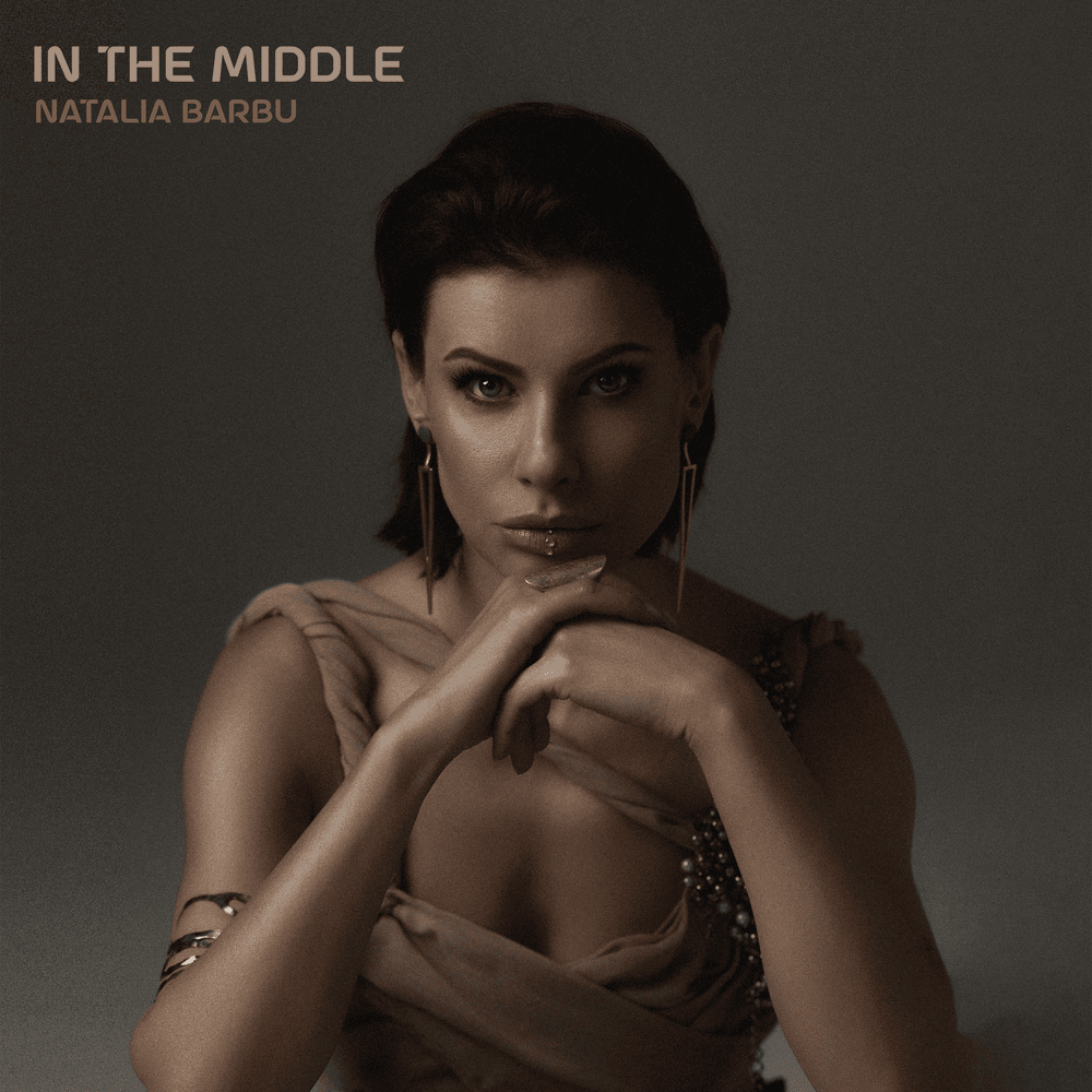 Album cover art for "In the Middle" by Natalia Barbu