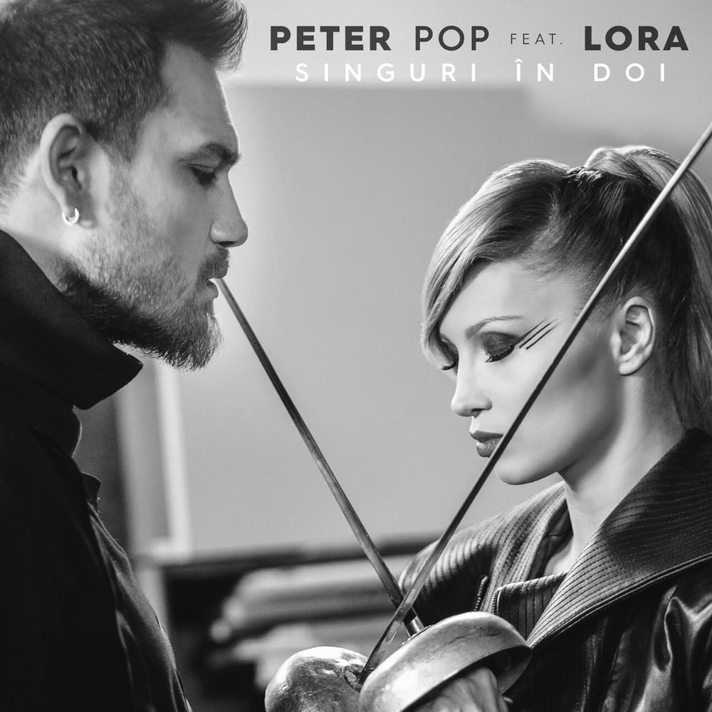 Album cover art for "Singuri în doi" by Peter Pop & LORA