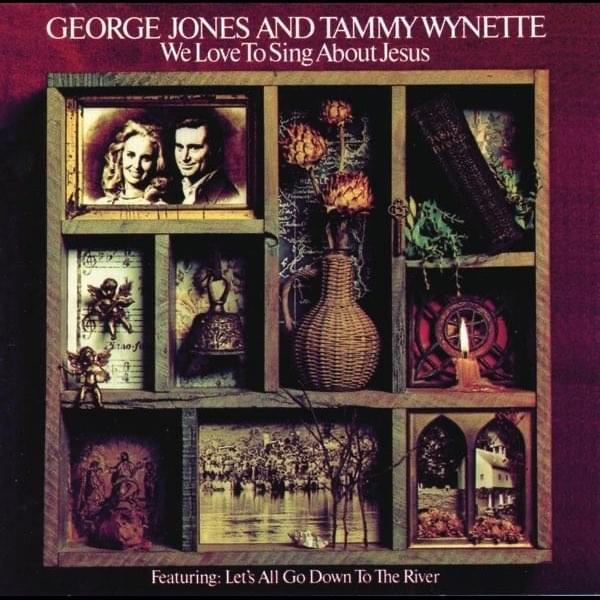 Album cover art for "Old Fashioned Singing" by George Jones