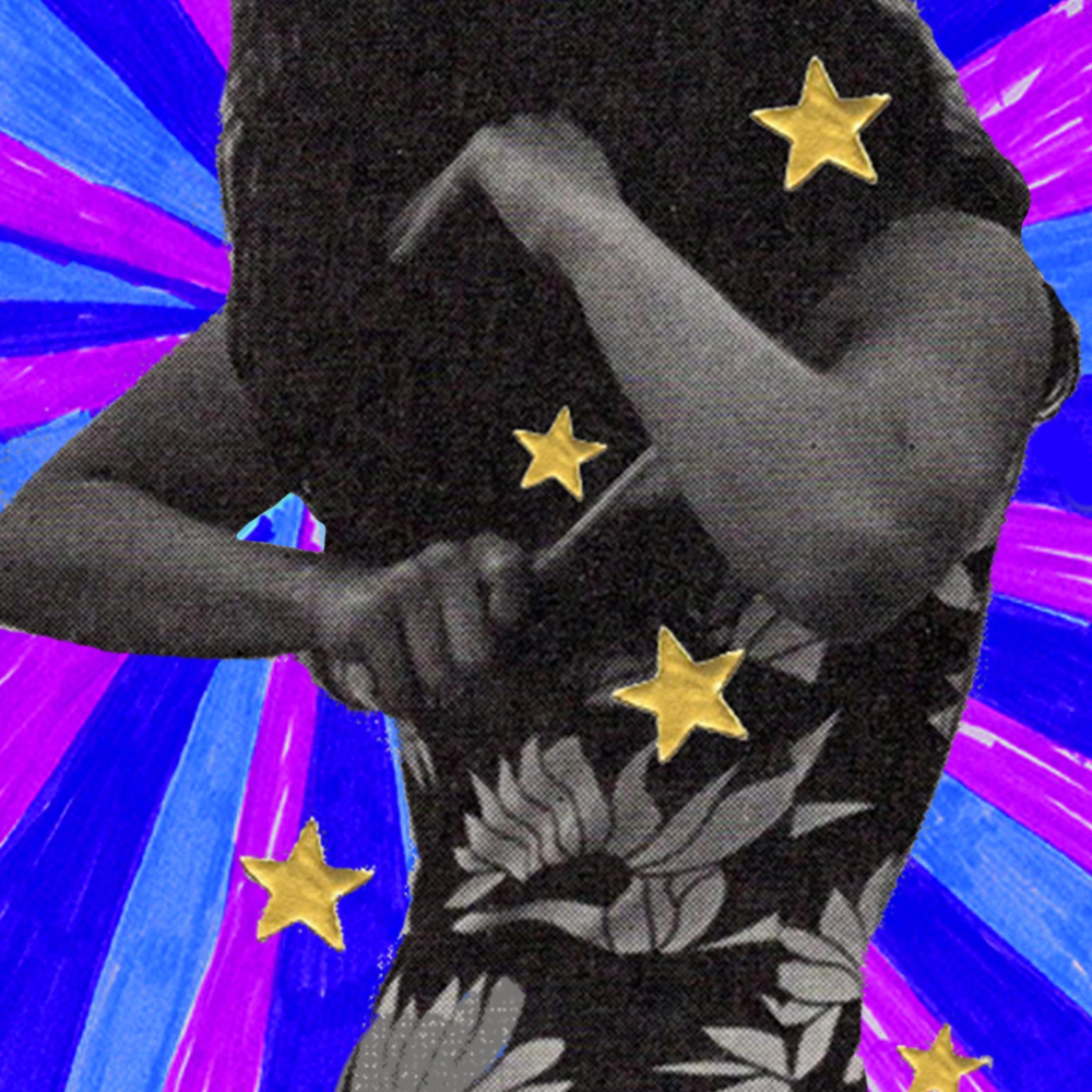 Album cover art for "Zvezde u kosi (Pocket Palma Remix)" by Luka Rajić & ​pocket palma
