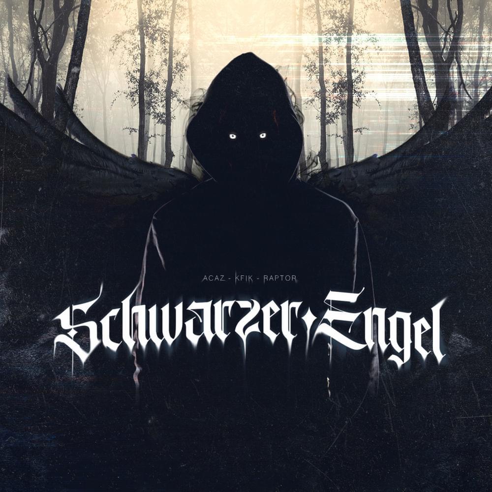 Album cover art for "Schwarzer Engel" by Acaz