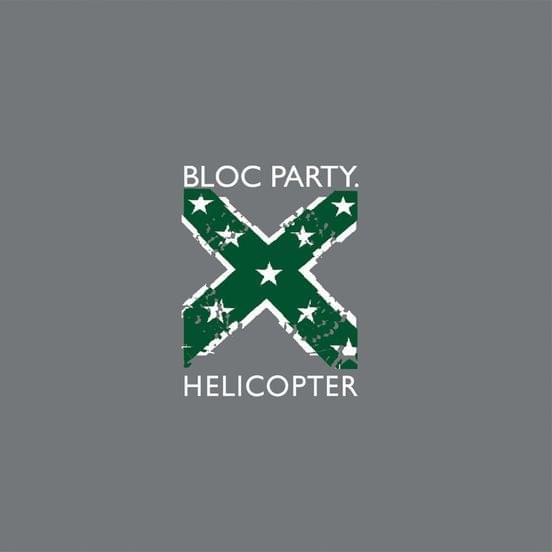 Album cover art for "Helicopter" by Bloc Party