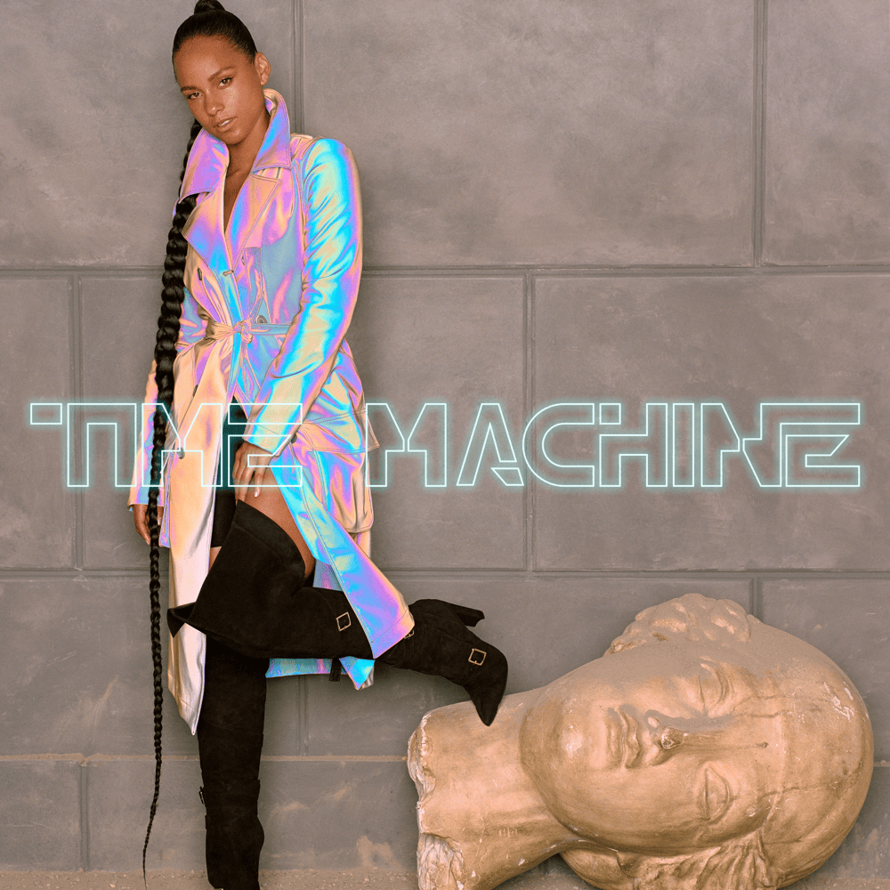 Album cover art for "Time Machine" by Alicia Keys
