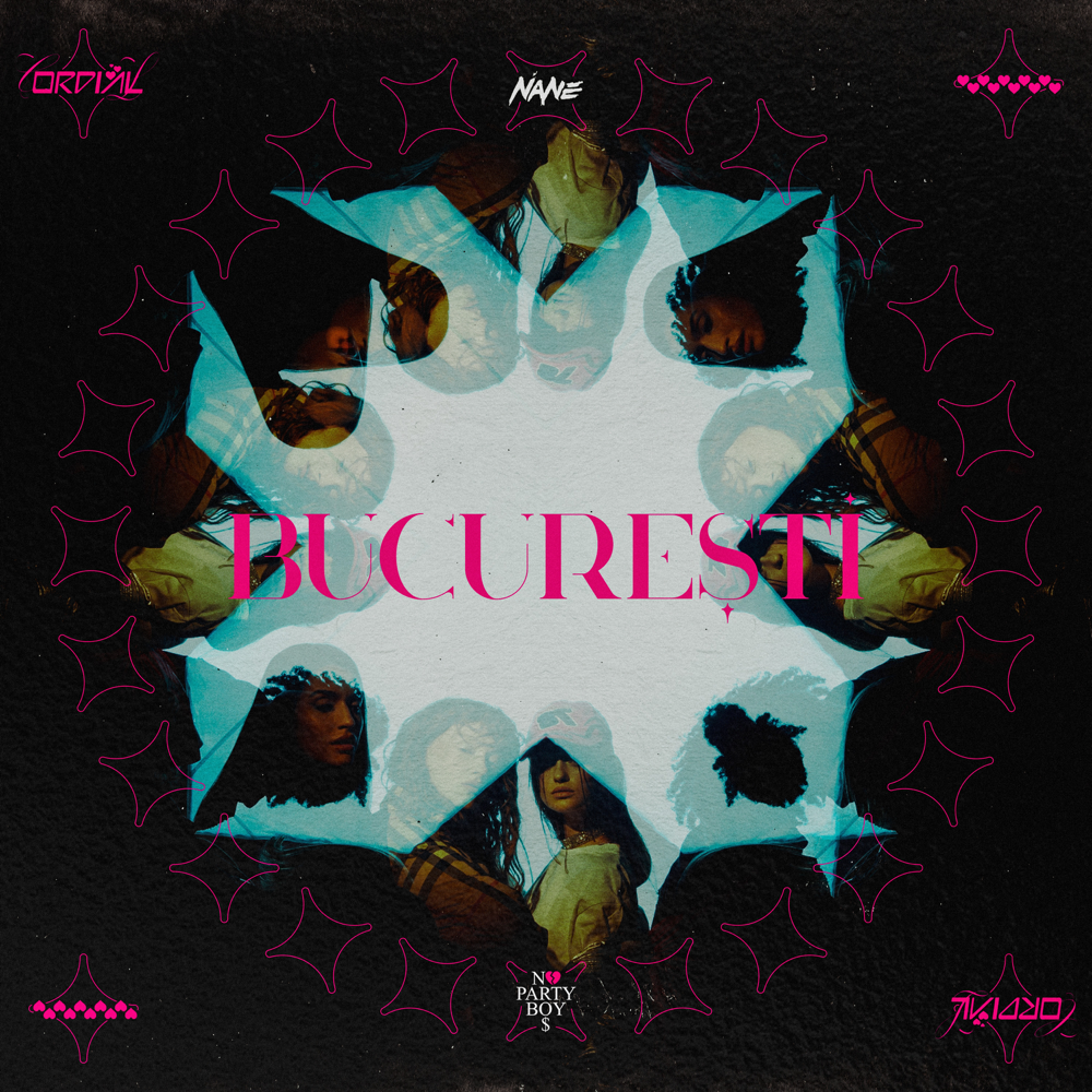 Album cover art for "BUCUREȘTI" by NANE