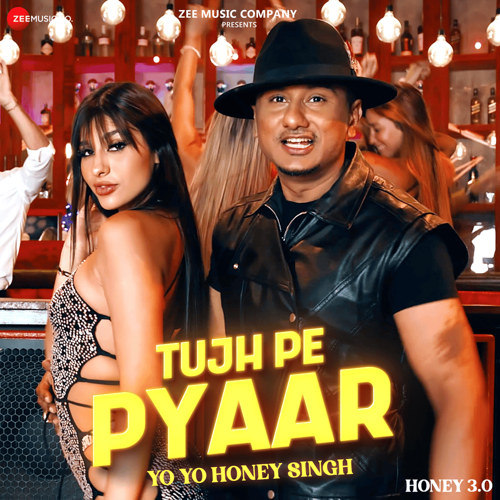 Album cover art for "Tujh Pe Pyaar" by Yo Yo Honey Singh