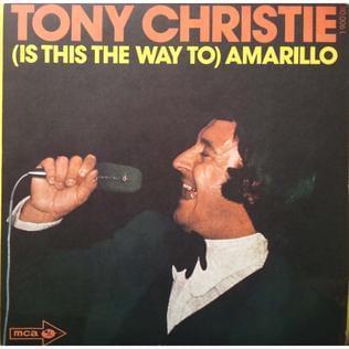 Album cover art for "Amarillo" by Neil Sedaka