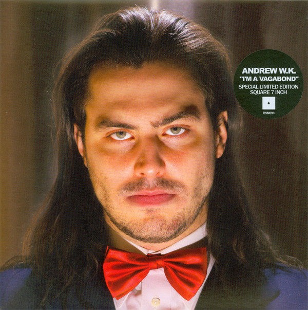 Album cover art for "I’m a Vagabond" by Andrew W.K.