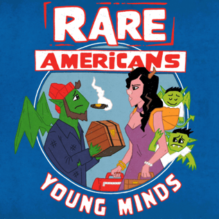 Album cover art for "Young Minds" by Rare Americans