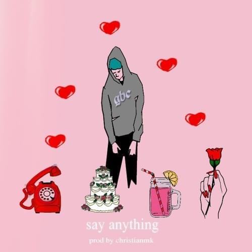 Album cover art for "Say Anything" by Cold Hart