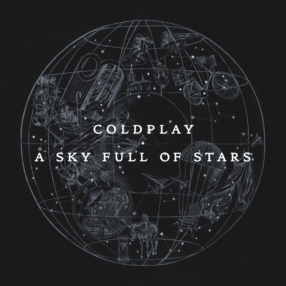 Album cover art for "A Sky Full of Stars" by Bravo Hits
