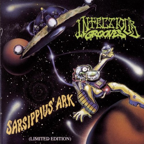 Album cover art for "Immigrant Song" by Infectious Grooves