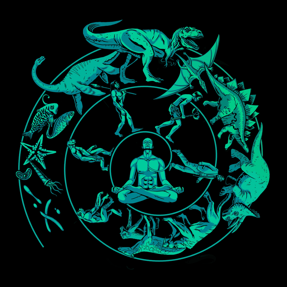Album cover art for "Индрикотерий (Indricotherium)" by Ка тет (Ka tet) & Horus