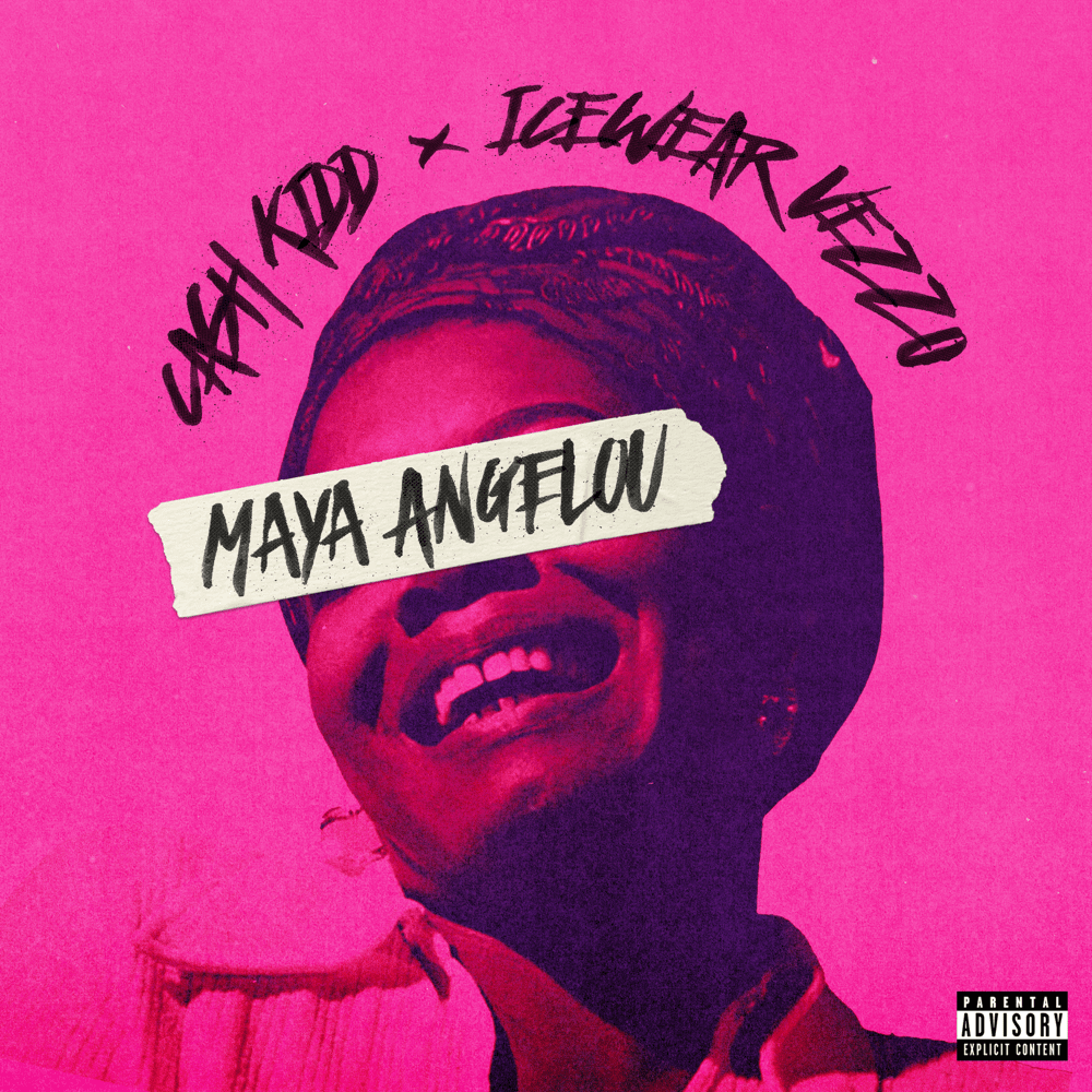 Album cover art for "Maya Angelou" by Cash Kidd