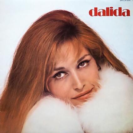 Album cover art for "Pars" by Dalida