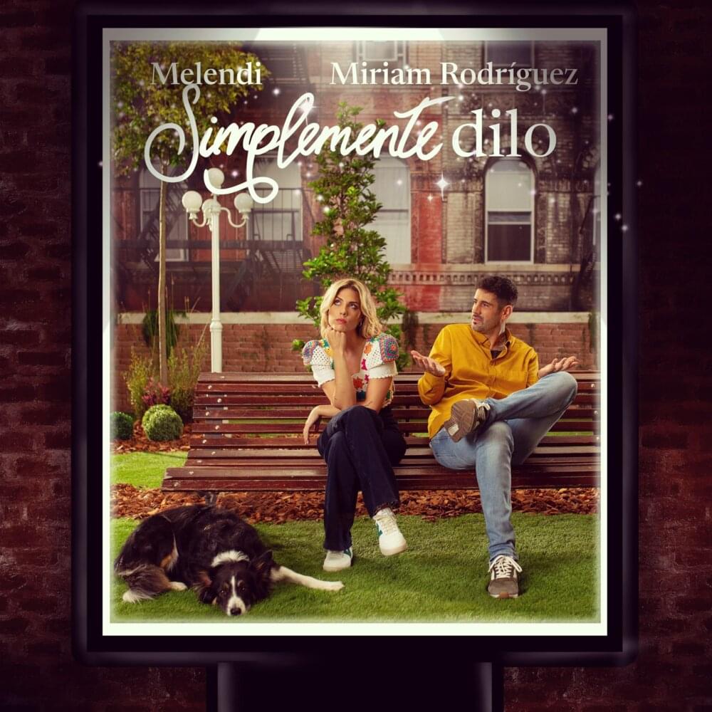Album cover art for "Simplemente Dilo" by Melendi